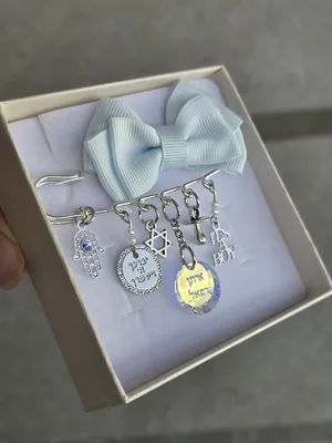 סיכת עגלה קריסטל סברובסקי